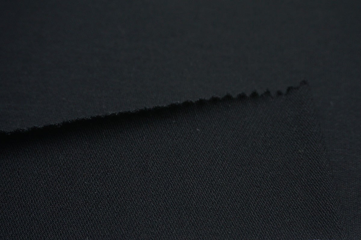 32支莫代爾棉混紡彈力毛圈布斜紋單衛衣拉架布面料