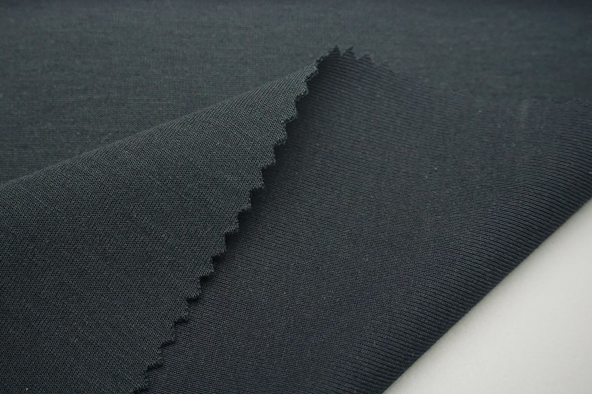 40支莫代爾棉滌綸混紡太空棉布針織空氣層衛衣面料