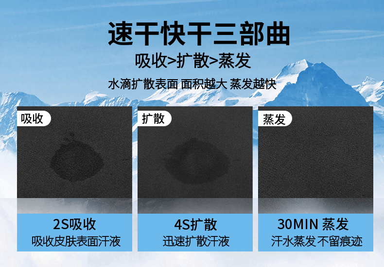 速干面料優點